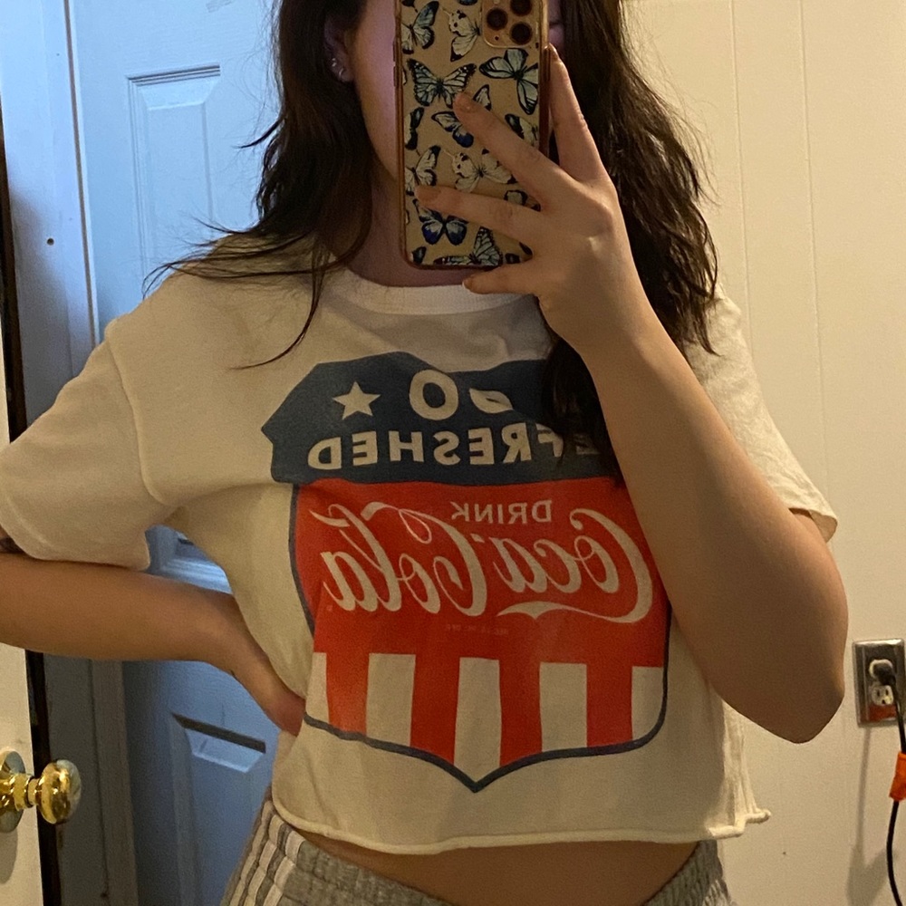 Coca Cola Cropped Tee